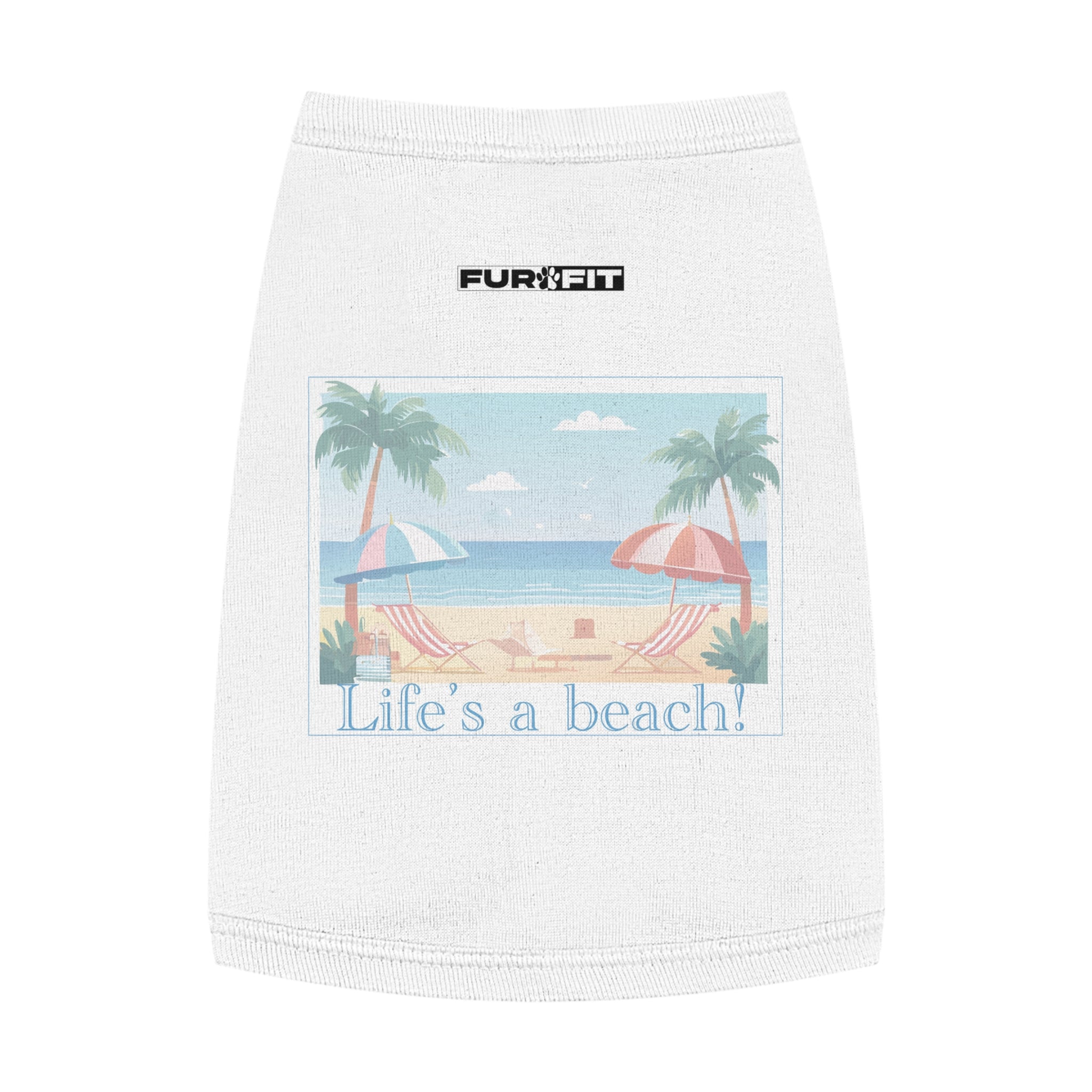 Pet T-shirt | "Life's a Beach"