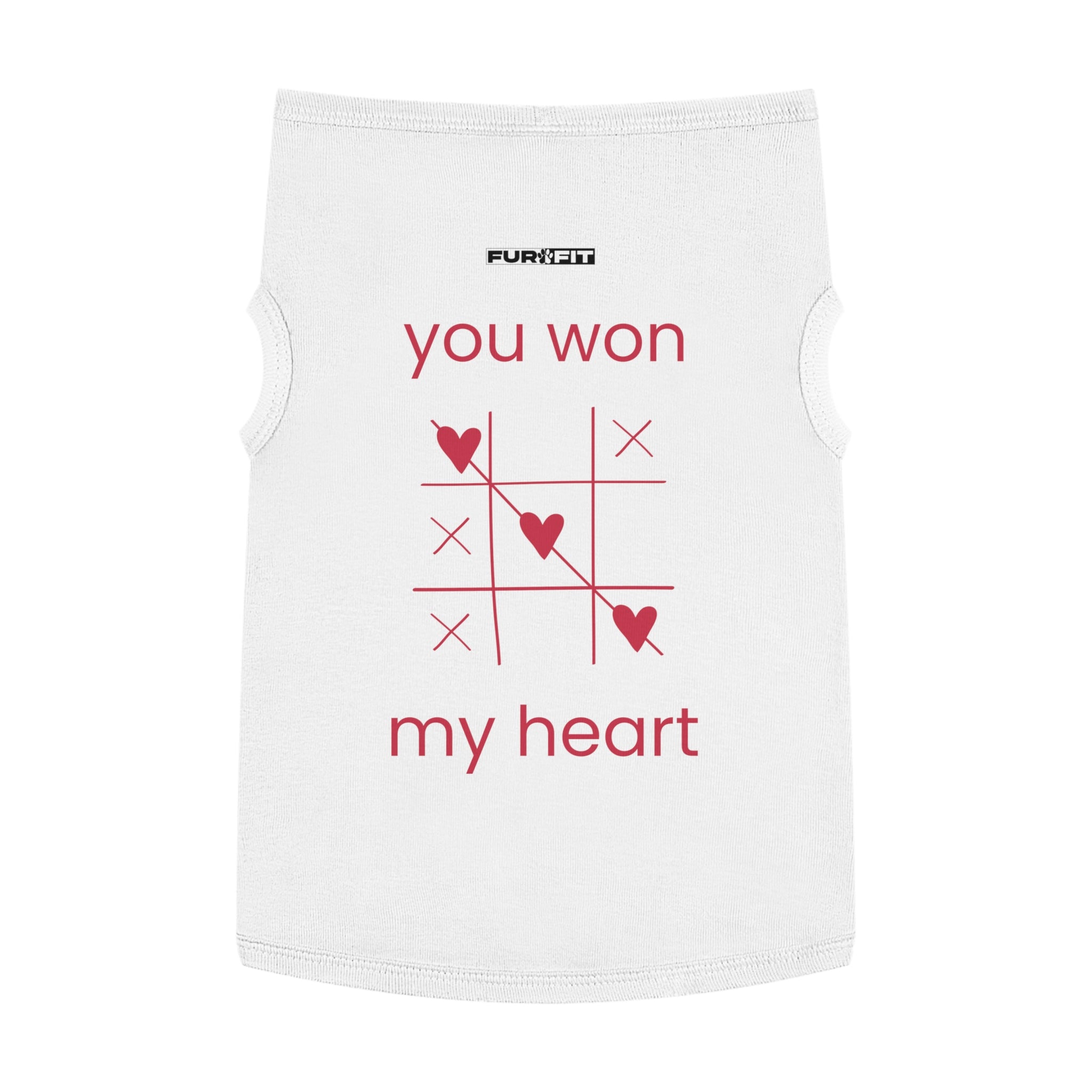 Pet T-shirt | "You Won My Heart"