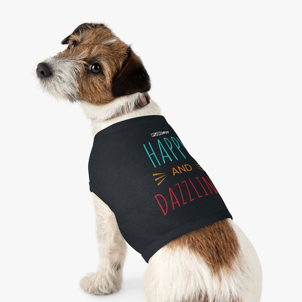 Pet T-shirt | “Happy and Dazzling”