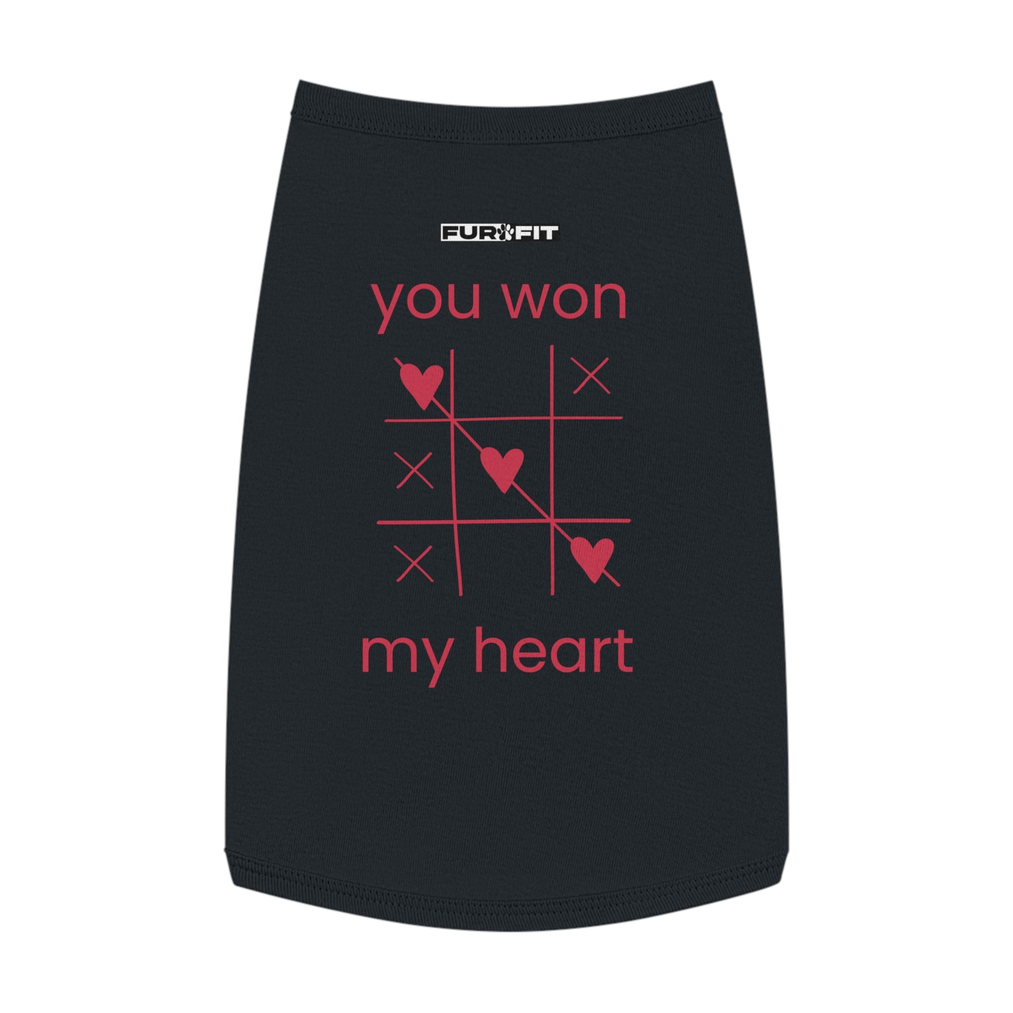 Pet T-shirt | "You Won My Heart"