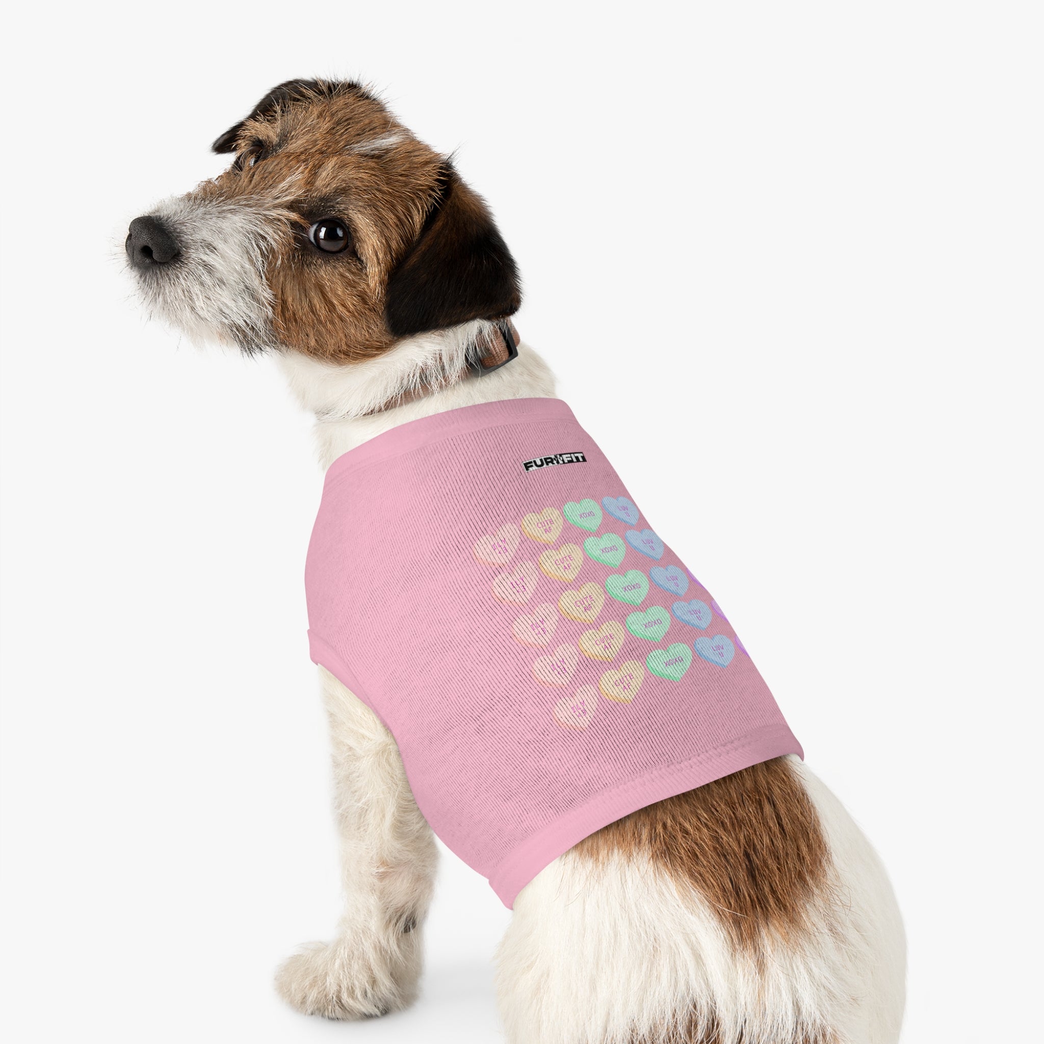 Pet T-shirt | Candy Heart Valentine Tee