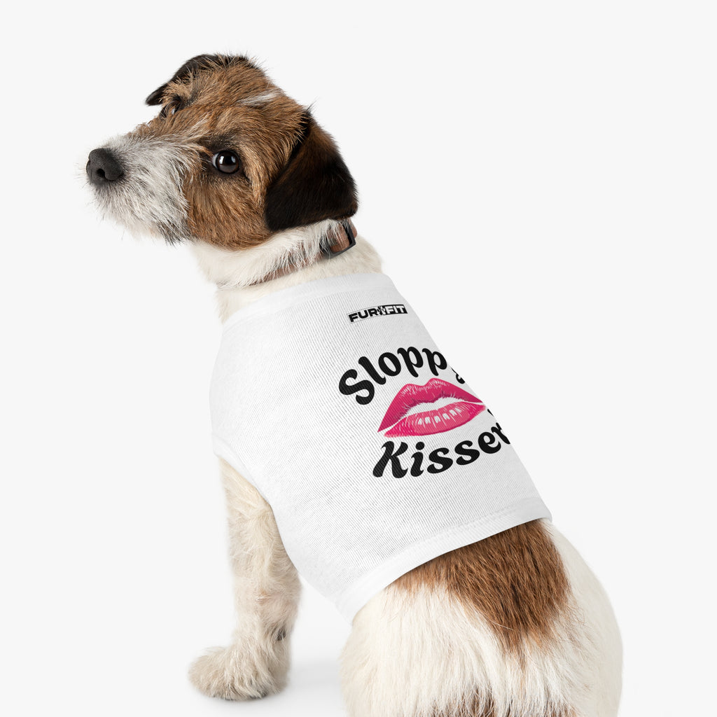 Pet T-shirt | "Sloppy Kisser"