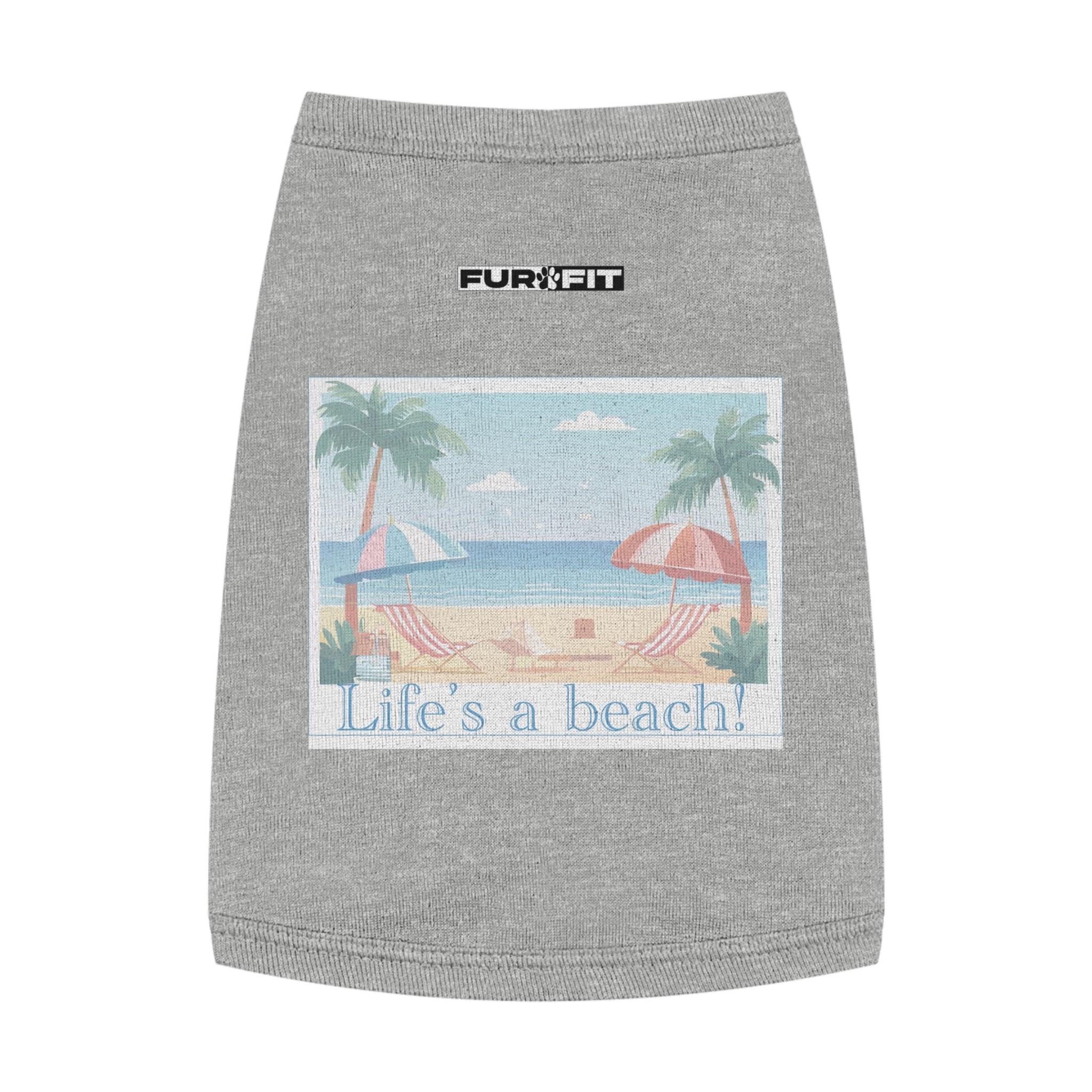Pet T-shirt | "Life's a Beach"