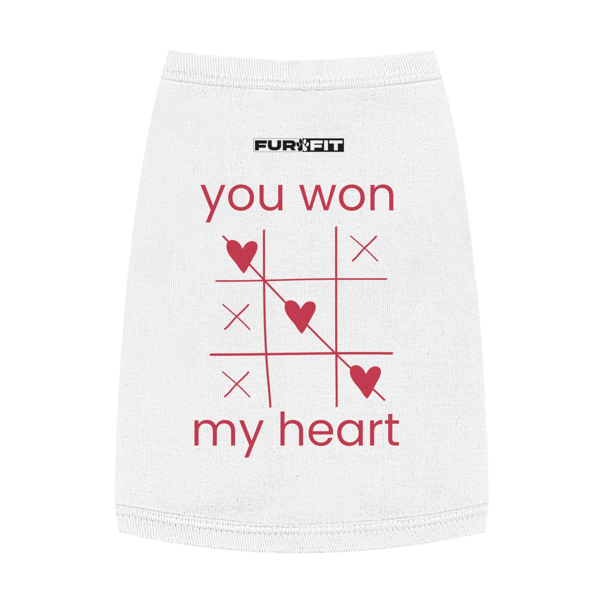 Pet T-shirt | "You Won My Heart"