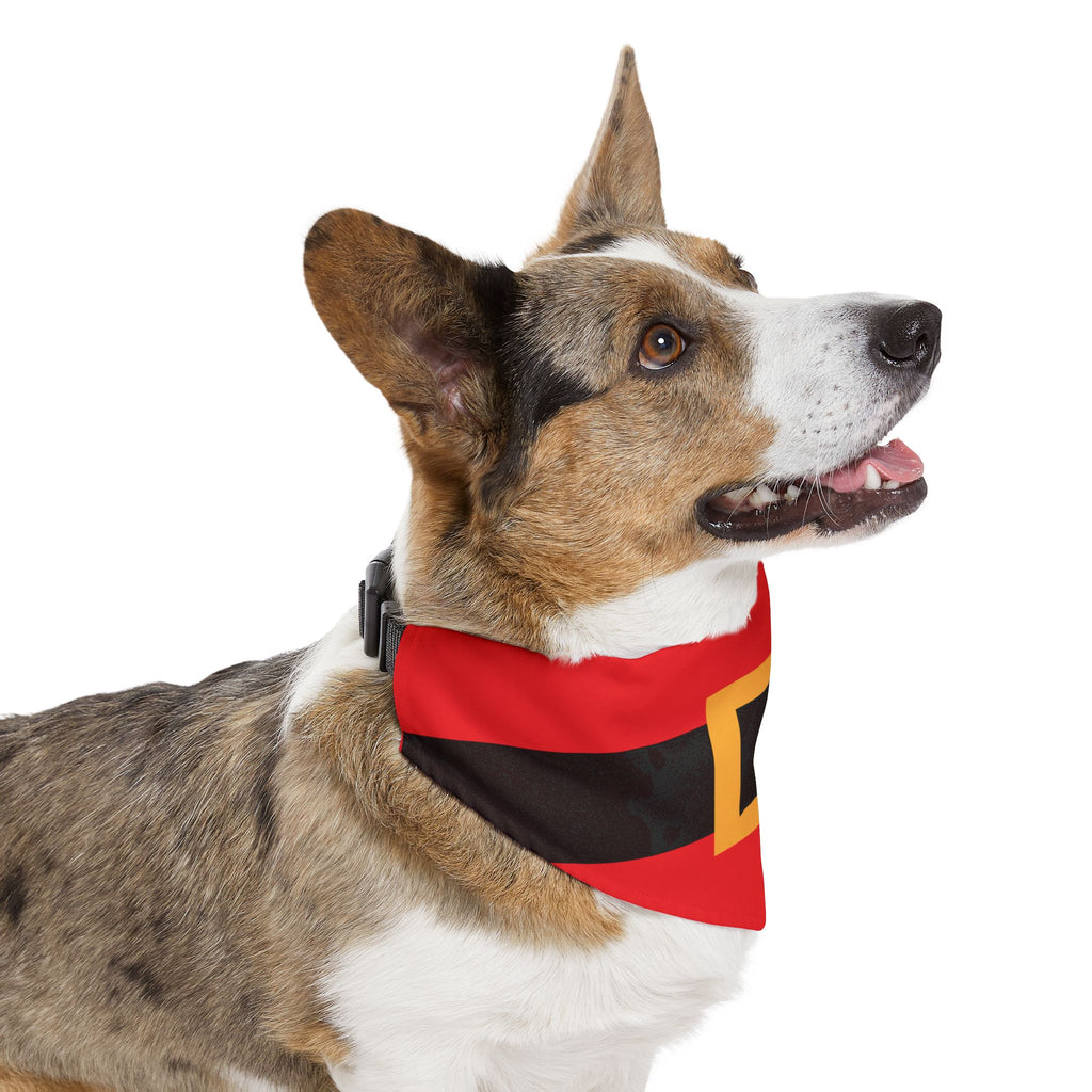 Pet Bandana Collar | "Santa's Belt"