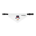Pet Bandana Collar | "Snowman Face"