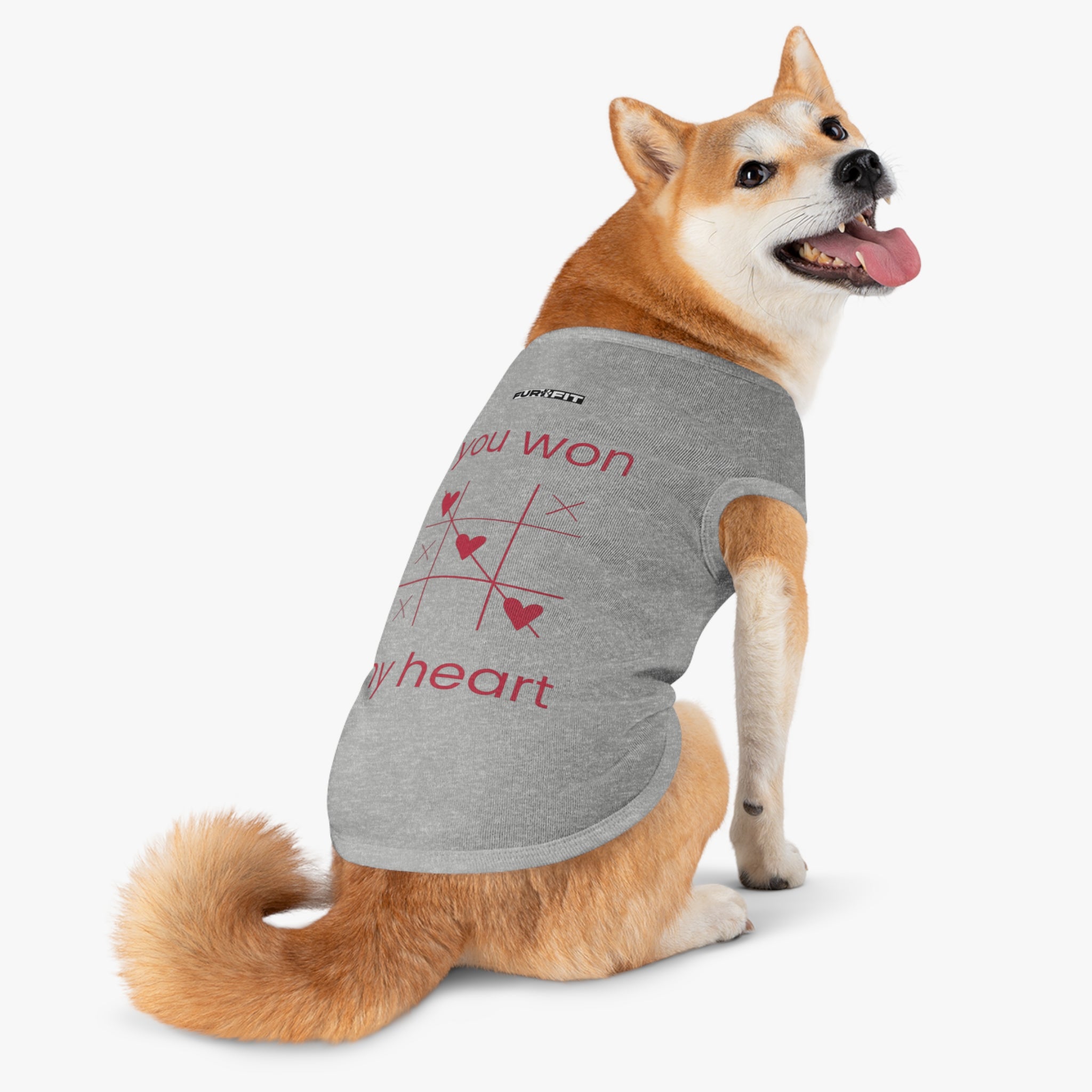 Pet T-shirt | "You Won My Heart"