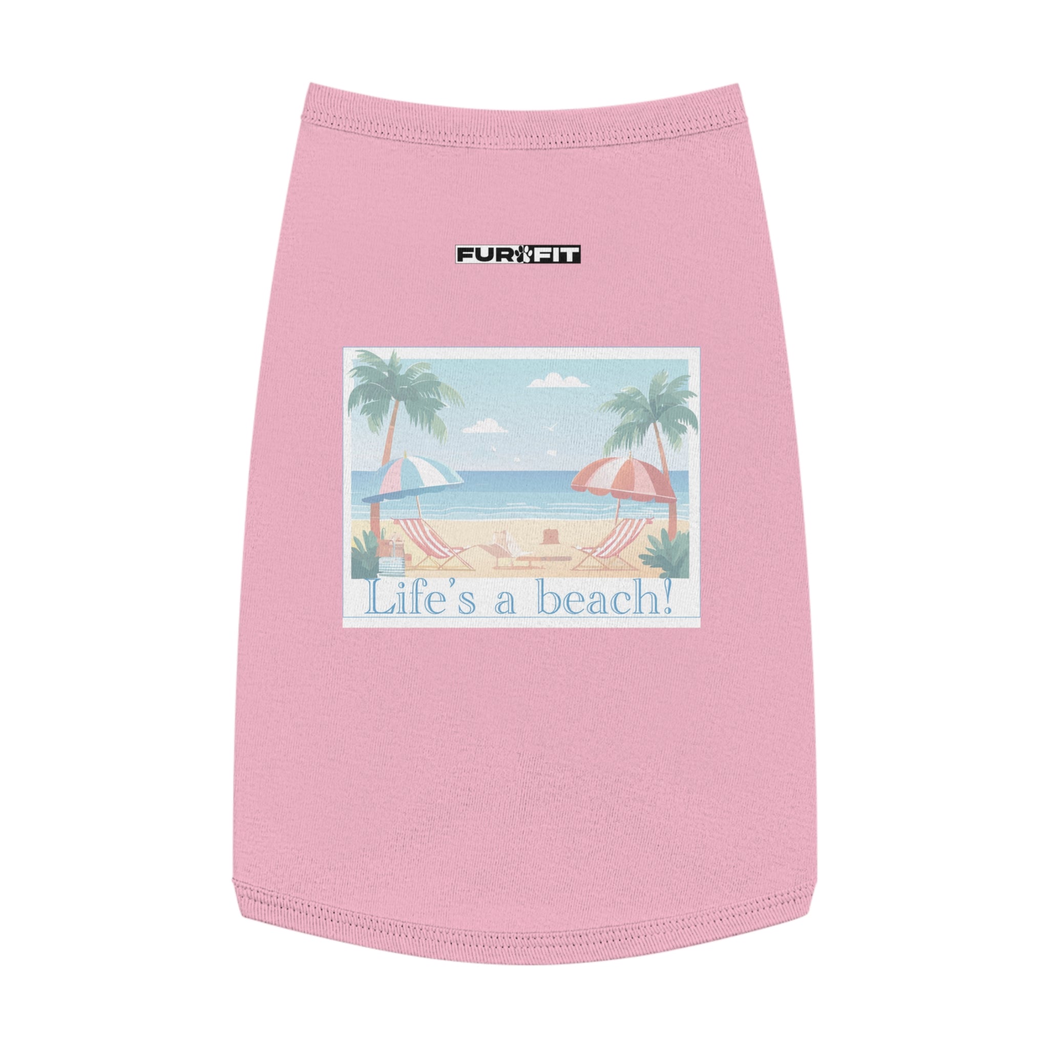 Pet T-shirt | "Life's a Beach"