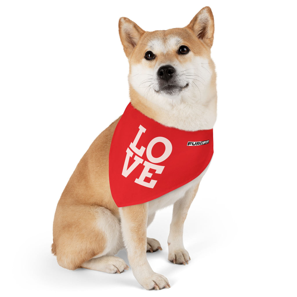Pet Bandana Collar | 'LOVE'