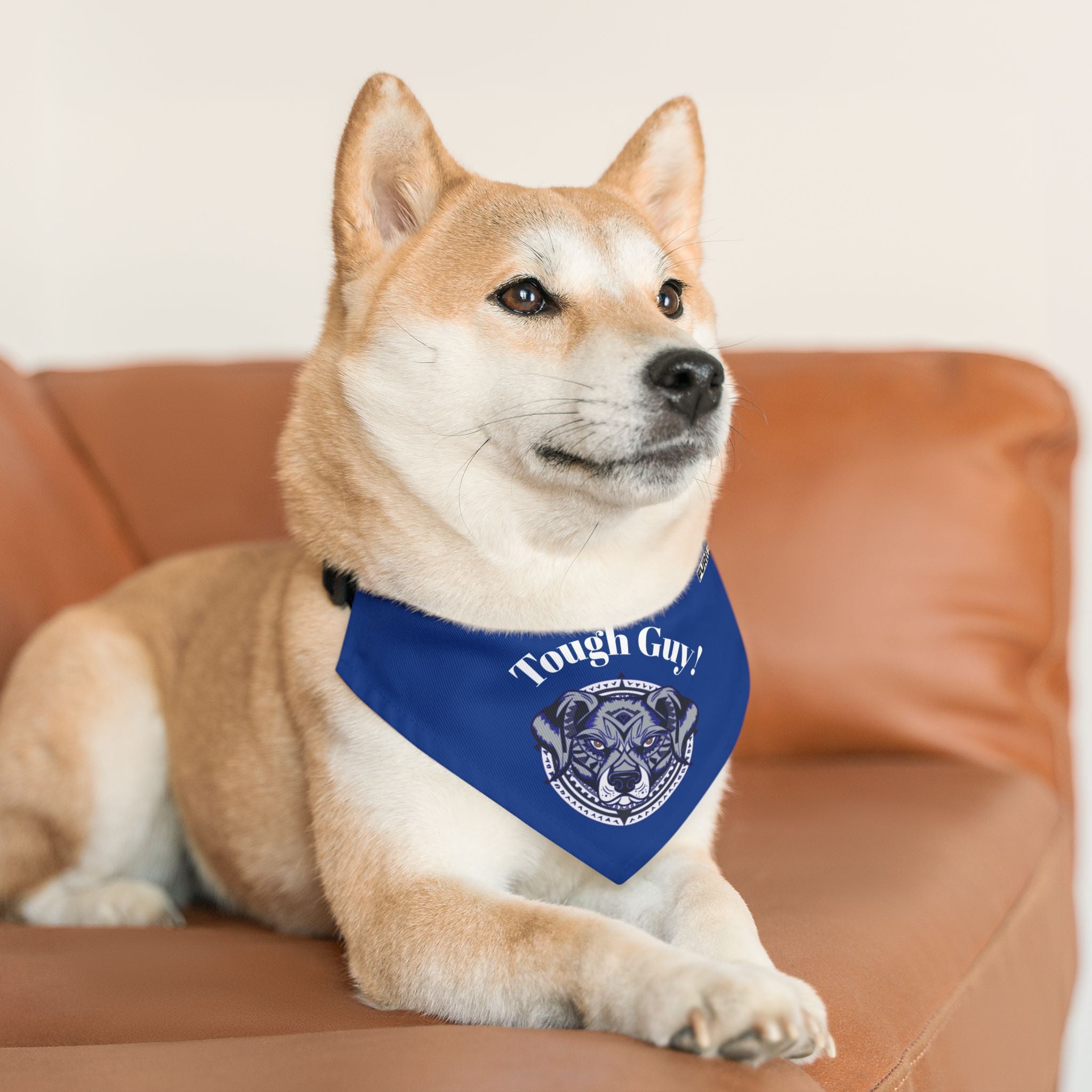 Pet Bandana Collar | 'Tough Guy!'