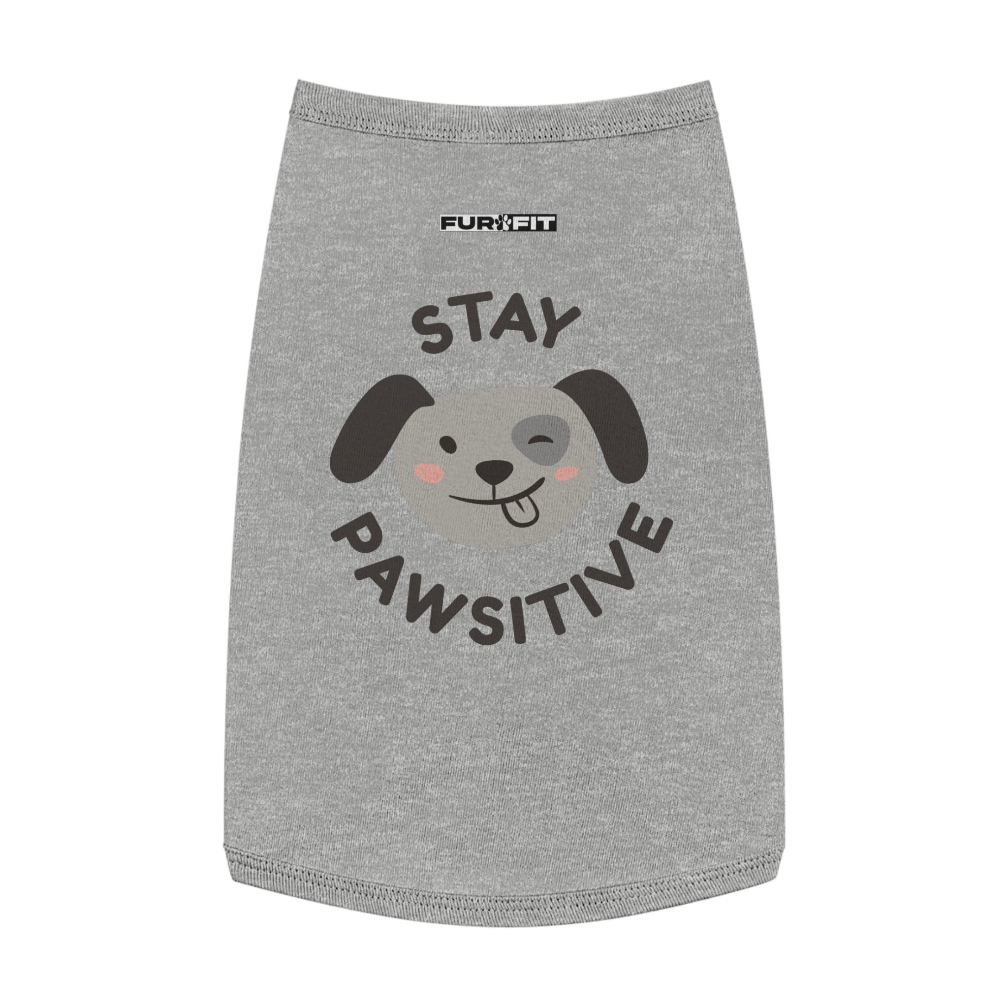 Pet T-shirt | "Stay Pawsitive"