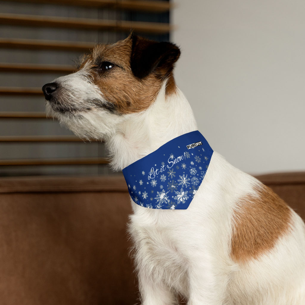 Pet Bandana | 'Let it Snow'