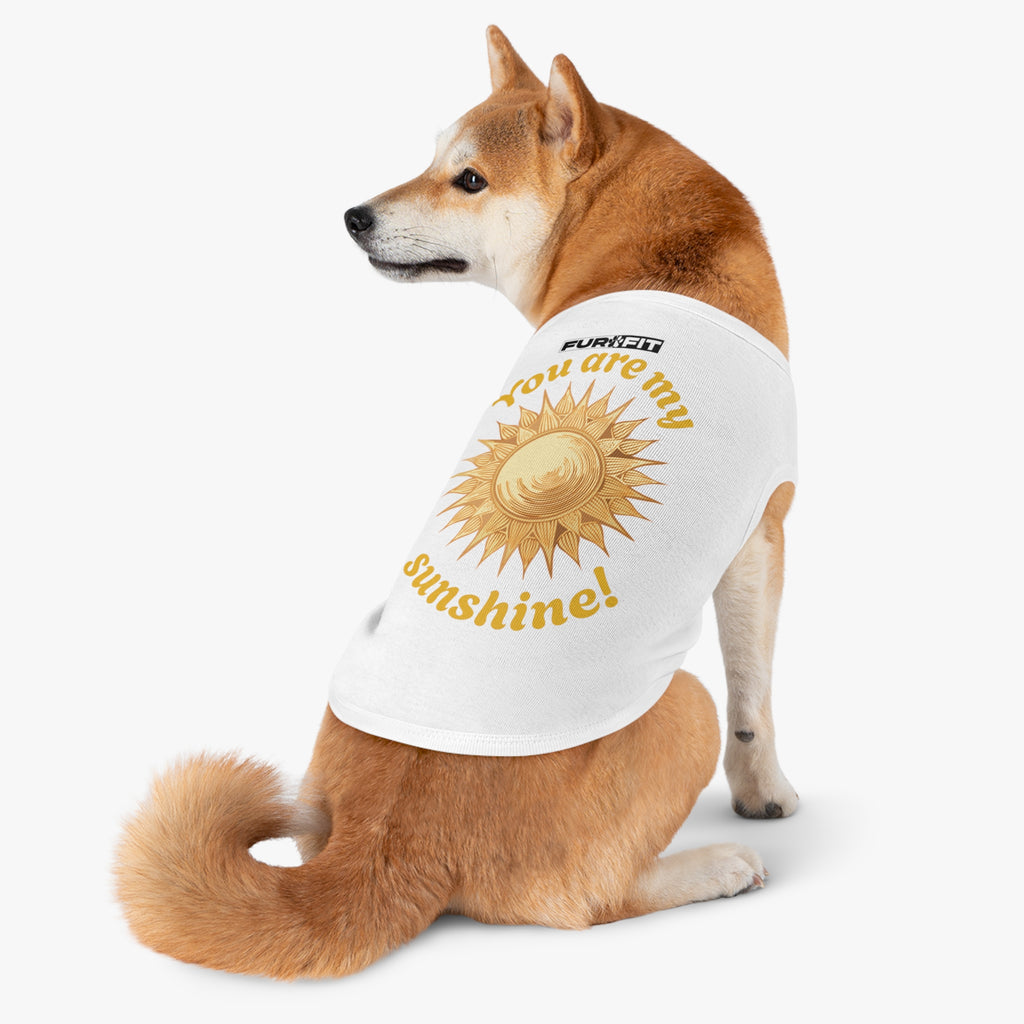 Pet T-shirt | "You are my sunshine!"