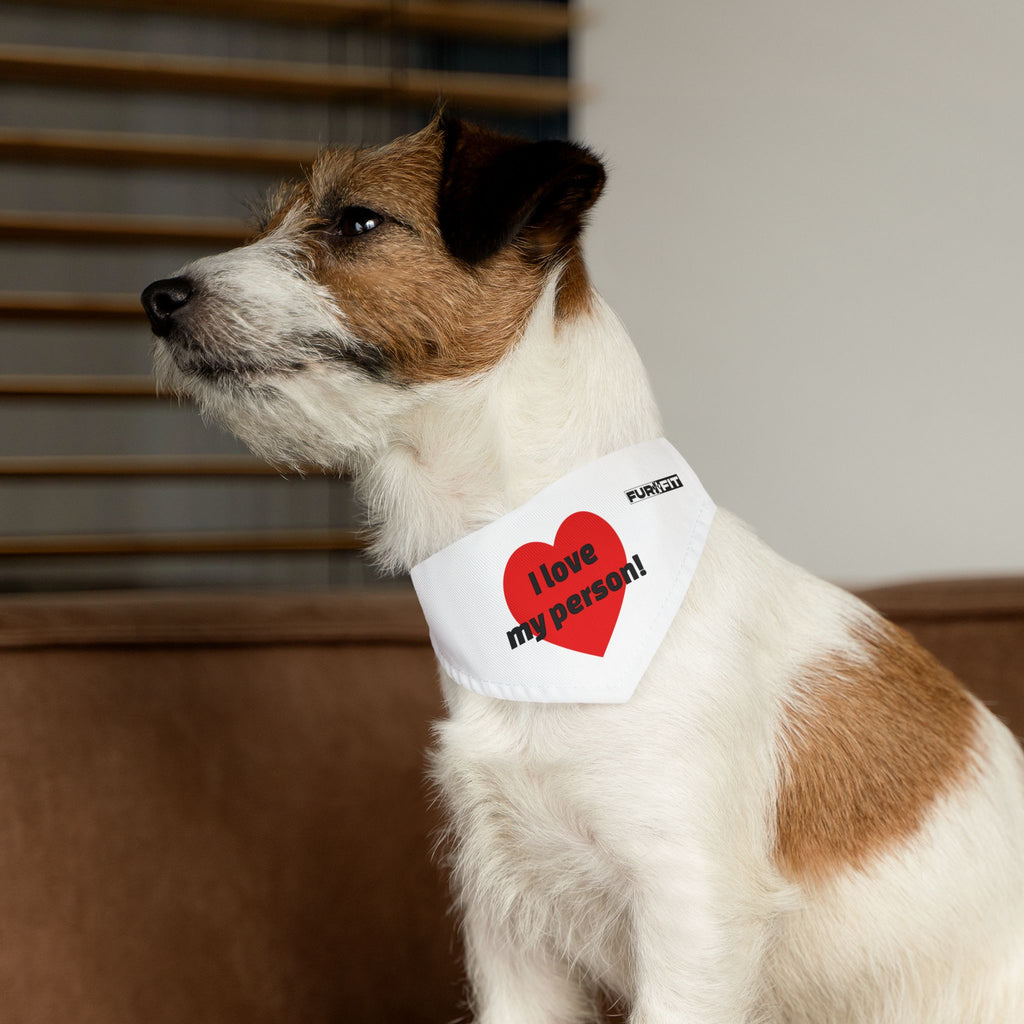 Pet Bandana | 'I love my person!'
