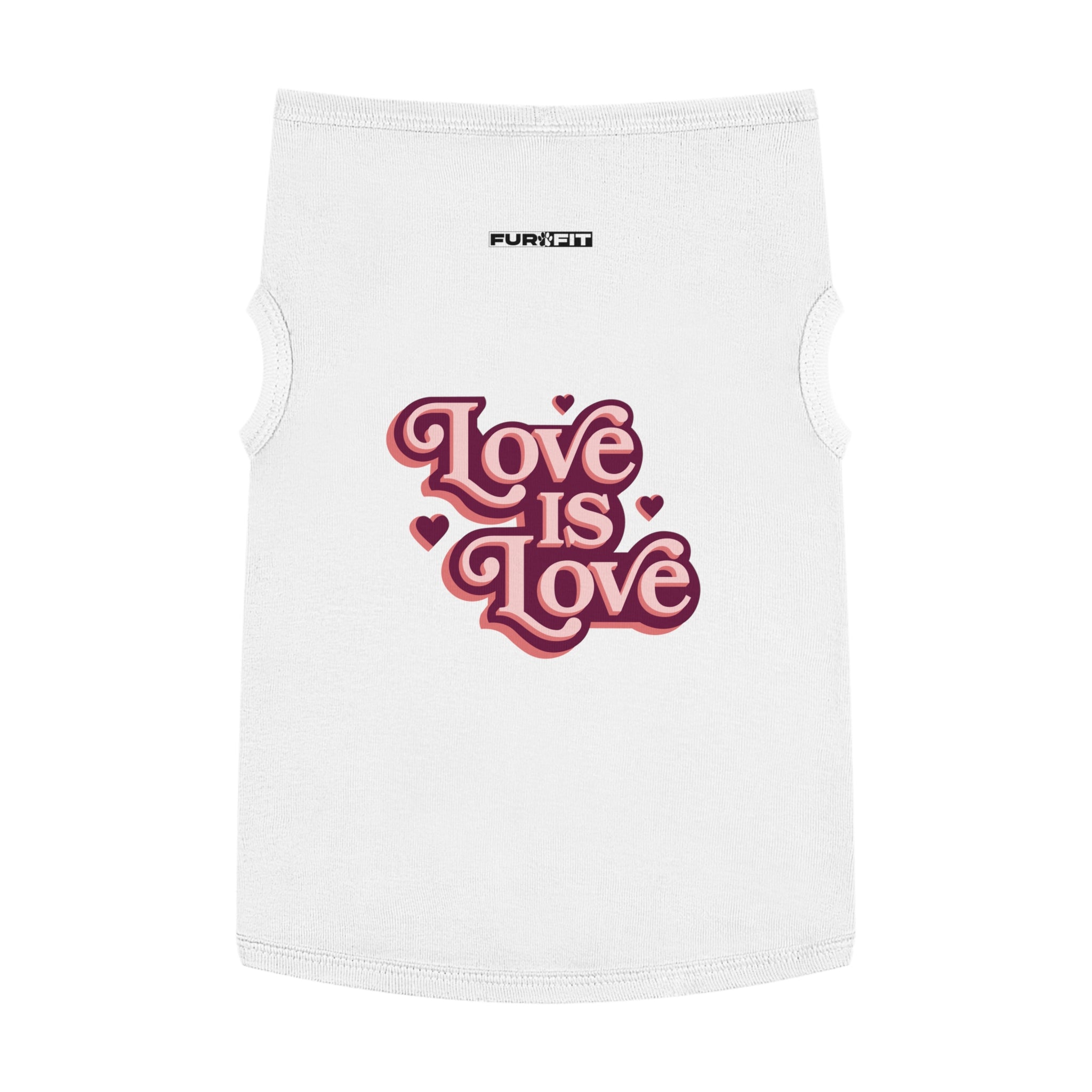 Pet T-shirt | "Love is Love"