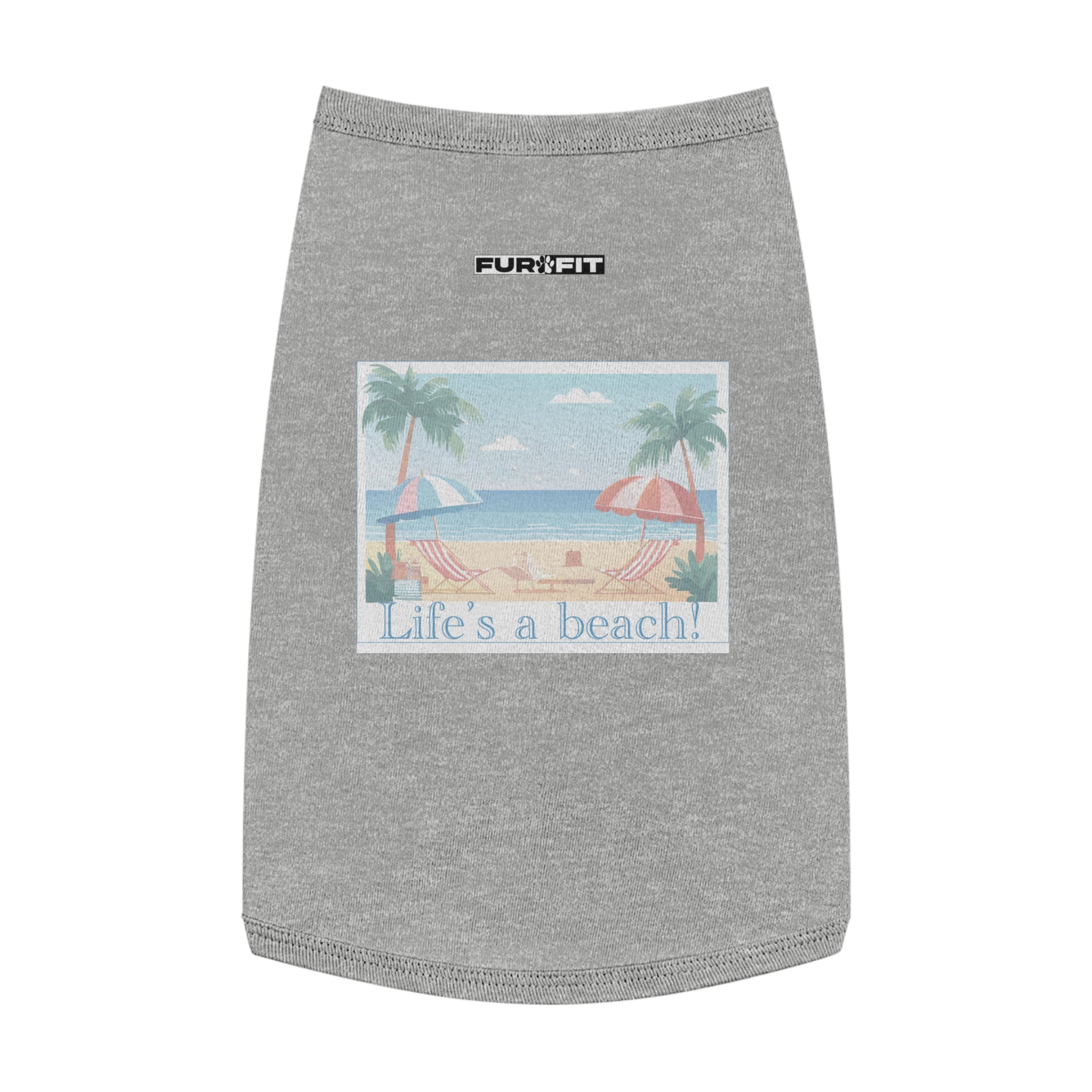 Pet T-shirt | "Life's a Beach"
