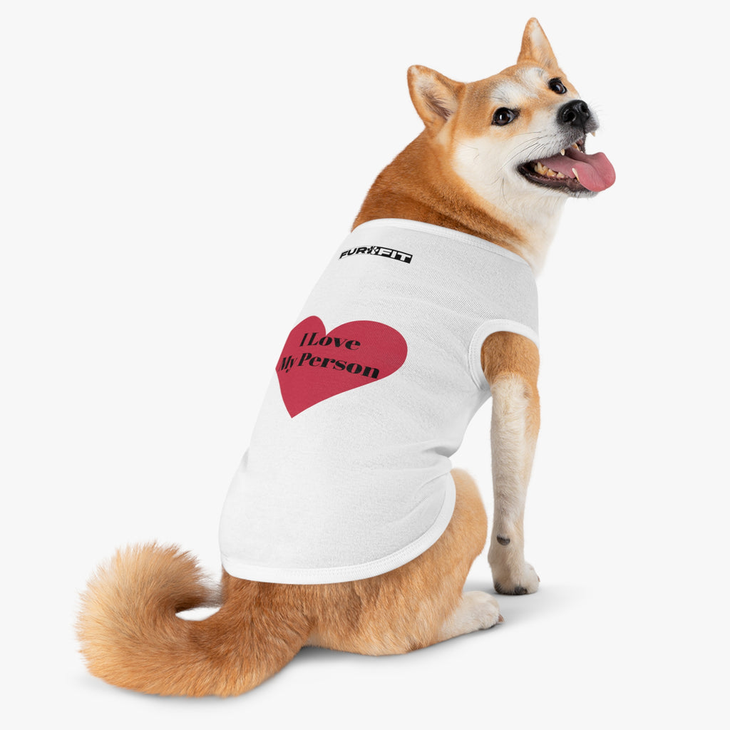 Pet T-shirt | "I Love My Person"