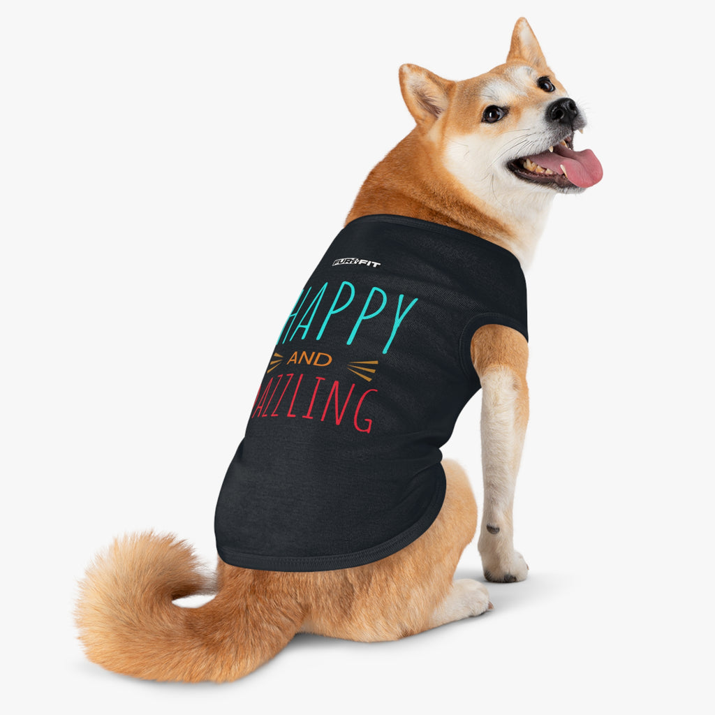 Pet T-shirt | “Happy and Dazzling”