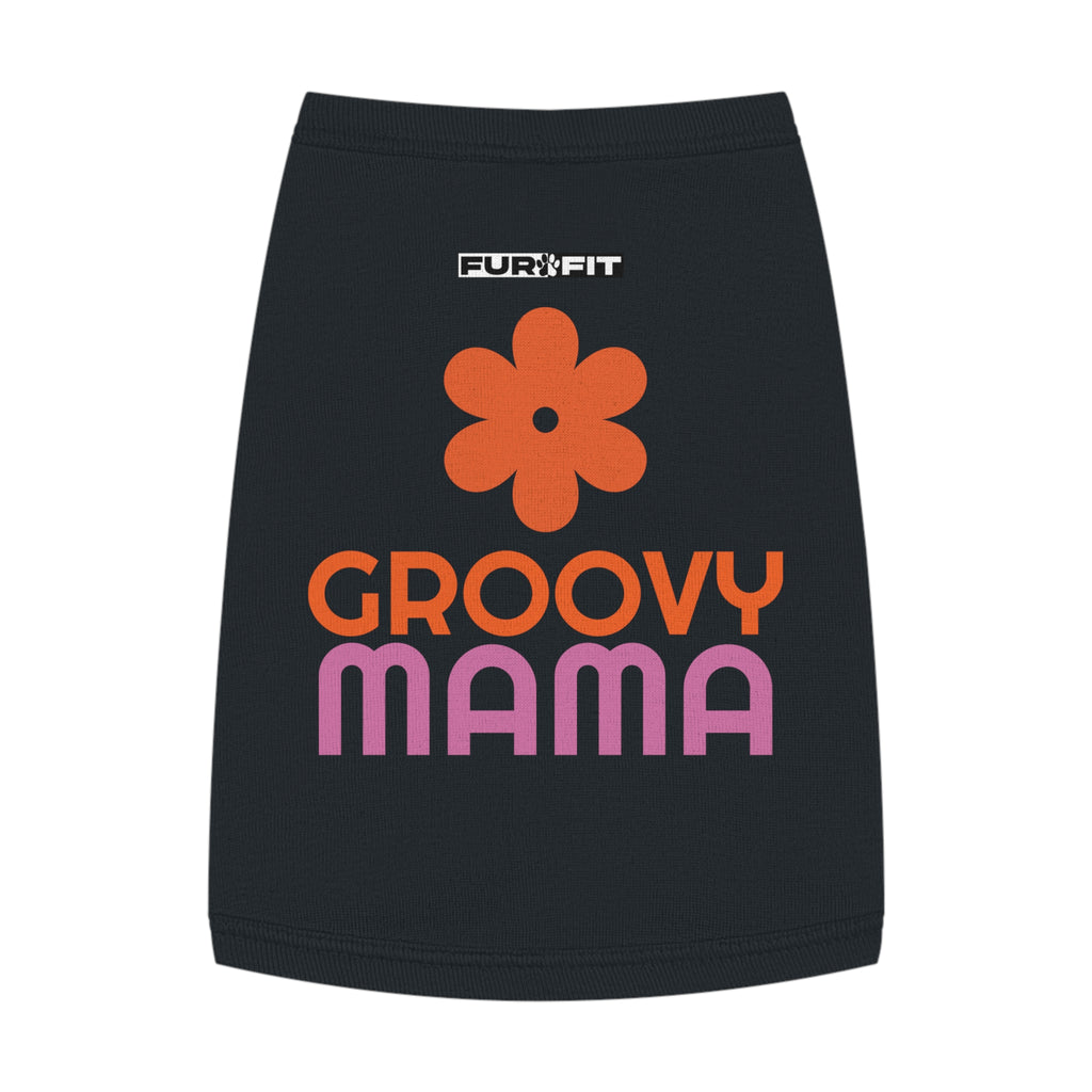 Pet T-shirt | "Groovy Mama"