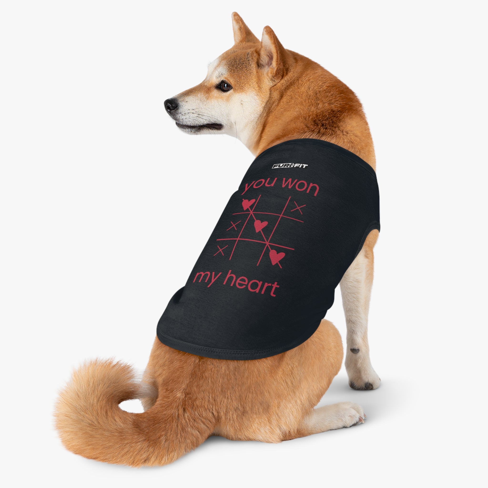 Pet T-shirt | "You Won My Heart"