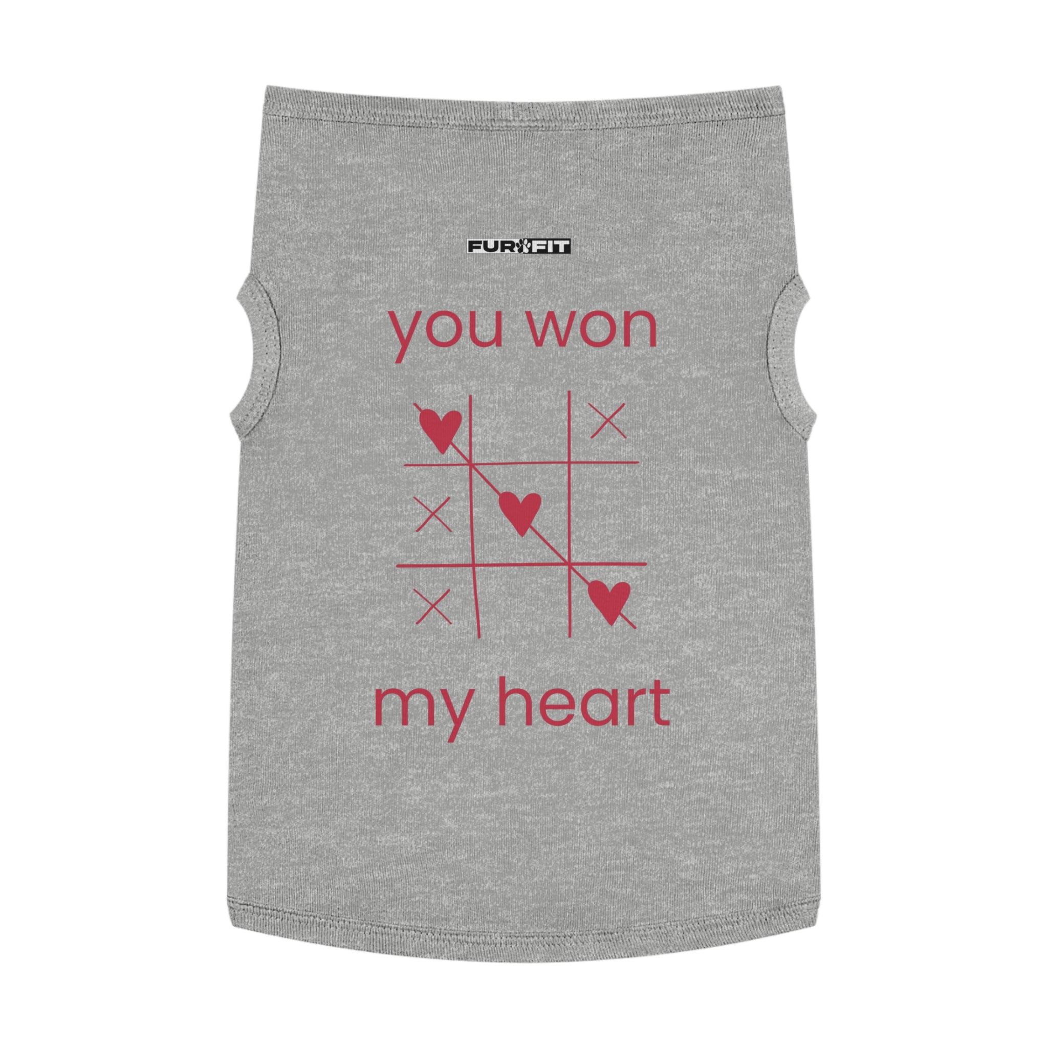 Pet T-shirt | "You Won My Heart"
