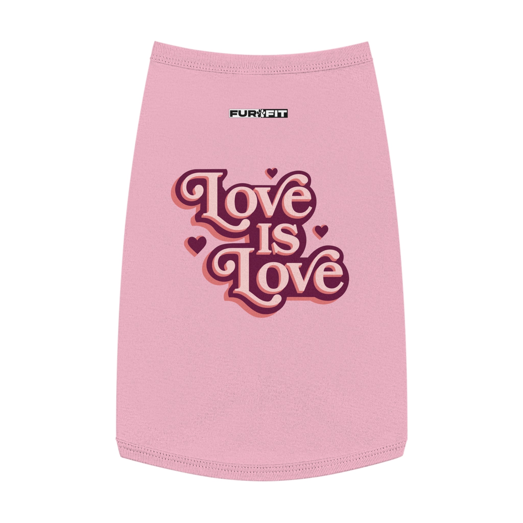 Pet T-shirt | "Love is Love"