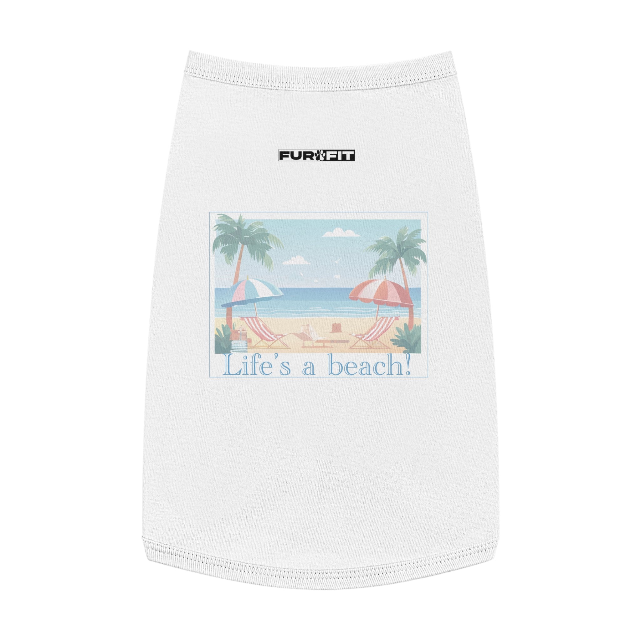 Pet T-shirt | "Life's a Beach"